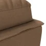Sofá diván con cojines tela marrón de vidaXL, Divanes - Ref: Foro24-379471, Precio: 165,21 €, Descuento: %