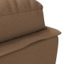 Sofá diván con cojines tela marrón de vidaXL, Divanes - Ref: Foro24-379471, Precio: 168,12 €, Descuento: %