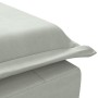 Sofá diván de masaje con cojín de terciopelo gris claro de vidaXL, Divanes - Ref: Foro24-379459, Precio: 107,45 €, Descuento: %
