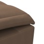 Sofá diván de masaje con cojín de tela marrón de vidaXL, Divanes - Ref: Foro24-379446, Precio: 150,46 €, Descuento: %