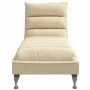 Sofá diván con cojines tela crema de vidaXL, Divanes - Ref: Foro24-379473, Precio: 174,68 €, Descuento: %