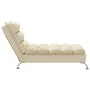 Sofá diván con cojines tela crema de vidaXL, Divanes - Ref: Foro24-379473, Precio: 174,68 €, Descuento: %