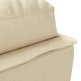 Sofá diván con cojines tela crema de vidaXL, Divanes - Ref: Foro24-379473, Precio: 178,03 €, Descuento: %
