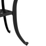 Mesa de jardín aluminio fundido negro 80x80x75 cm de vidaXL, Mesas de jardín - Ref: Foro24-4002820, Precio: 74,09 €, Descuent...