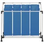 Separador de colada con 4 bolsas acero azul de vidaXL, Cestas para ropa - Ref: Foro24-288332, Precio: 38,60 €, Descuento: %