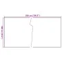 Toldo para balcón ratán sintético blanco 500x100 cm de vidaXL, Paneles de vallas - Ref: Foro24-156288, Precio: 50,48 €, Descu...