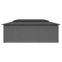 Cenador con cortinas gris antracita 600x298x270 cm de vidaXL, Carpas y cenadores - Ref: Foro24-47966, Precio: 404,41 €, Descu...