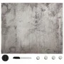 Pizarra magnética de pared vidrio 50x50 cm de vidaXL, Pizarras blancas - Ref: Foro24-285388, Precio: 36,61 €, Descuento: %