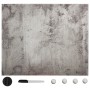 Pizarra magnética de pared vidrio 50x50 cm de vidaXL, Pizarras blancas - Ref: Foro24-285388, Precio: 37,29 €, Descuento: %