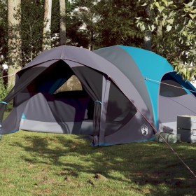 Tienda de campaña familiar para 6 personas impermeable azul de vidaXL, Tiendas de campaña - Ref: Foro24-94638, Precio: 172,18...