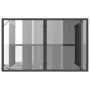 Mesa de jardín superficie de vidrio ratán PE negro 110x68x70 cm de vidaXL, Mesas de jardín - Ref: Foro24-366350, Precio: 97,6...