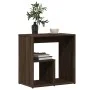 Mesa auxiliar 2 uds madera ingeniería marrón roble 50x30x50 cm by vidaXL, Side tables - Ref: Foro24-840568, Price: 53,75 €, D...