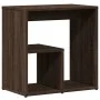 Mesa auxiliar 2 uds madera ingeniería marrón roble 50x30x50 cm by vidaXL, Side tables - Ref: Foro24-840568, Price: 53,75 €, D...