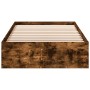 Cama con cajones madera de ingeniería roble ahumado 90x200 cm de vidaXL, Camas y somieres - Ref: Foro24-3280682, Precio: 129,...
