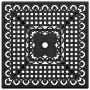 Mesa de jardín aluminio fundido negro 80x80x75 cm de vidaXL, Mesas de jardín - Ref: Foro24-4002812, Precio: 177,25 €, Descuen...