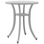 Mesa de jardín aluminio fundido blanco Ø48x53 cm de vidaXL, Mesas de jardín - Ref: Foro24-4002825, Precio: 79,41 €, Descuento: %