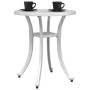 Mesa de jardín aluminio fundido blanco Ø48x53 cm de vidaXL, Mesas de jardín - Ref: Foro24-4002825, Precio: 79,41 €, Descuento: %