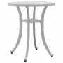 Mesa de jardín aluminio fundido blanco Ø48x53 cm de vidaXL, Mesas de jardín - Ref: Foro24-4002825, Precio: 73,35 €, Descuento: %