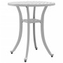 Mesa de jardín aluminio fundido blanco Ø48x53 cm de vidaXL, Mesas de jardín - Ref: Foro24-4002825, Precio: 79,41 €, Descuento: %