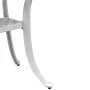 Mesa de jardín aluminio fundido blanco Ø48x53 cm de vidaXL, Mesas de jardín - Ref: Foro24-4002825, Precio: 73,35 €, Descuento: %