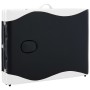 Camilla de masaje plegable 3 zonas madera negro y blanco de vidaXL, Mesas de masaje - Ref: Foro24-110212, Precio: 156,51 €, D...