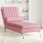 Sofá diván de masaje con cojín de terciopelo rosa de vidaXL, Divanes - Ref: Foro24-379462, Precio: 151,47 €, Descuento: %
