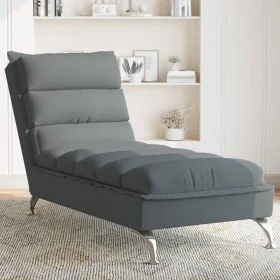 Sofá diván con cojines tela gris oscuro de vidaXL, Divanes - Ref: Foro24-379469, Precio: 162,77 €, Descuento: %