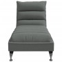 Sofá diván con cojines tela gris oscuro de vidaXL, Divanes - Ref: Foro24-379469, Precio: 165,67 €, Descuento: %
