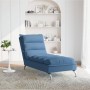 Sofá diván con cojines tela azul de vidaXL, Divanes - Ref: Foro24-379474, Precio: 175,97 €, Descuento: %