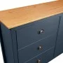 Mesita de noche Hill madera maciza de pino gris 125x40x80 cm de vidaXL, Aparadores - Ref: Foro24-288985, Precio: 186,82 €, De...