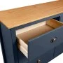 Mesita de noche Hill madera maciza de pino gris 125x40x80 cm de vidaXL, Aparadores - Ref: Foro24-288985, Precio: 186,82 €, De...
