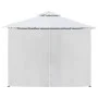 Cenador con cortinas 600x298x270 cm blanco 180g/m² de vidaXL, Carpas y cenadores - Ref: Foro24-310073, Precio: 405,97 €, Desc...