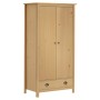 Armario de 2 puertas Hill madera maciza pino 89x50x170cm de vidaXL, Armarios roperos - Ref: Foro24-288947, Precio: 235,95 €, ...