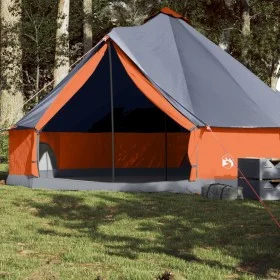 Tienda familiar tipi para 8 personas impermeable gris naranja de vidaXL, Tiendas de campaña - Ref: Foro24-94590, Precio: 184,...