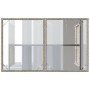 Mesa jardín superficie vidrio ratán PE gris claro 110x68x70 cm de vidaXL, Mesas de jardín - Ref: Foro24-366354, Precio: 100,3...