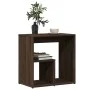 Beistelltisch aus braunem Eichensperrholz, 50 x 30 x 50 cm von vidaXL, Seitentische - Ref: Foro24-840567, Preis: 34,01 €, Rab...
