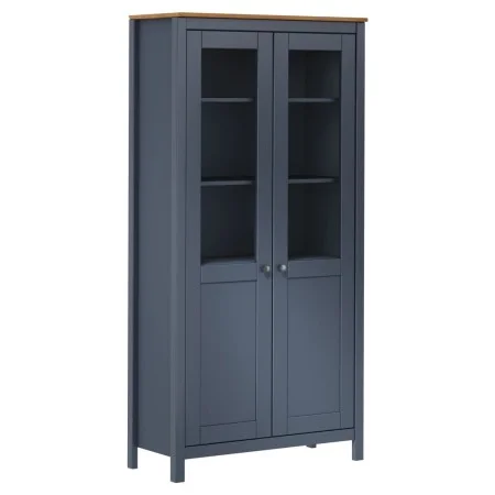 Aparador Hill madera de pino gris 85x37x170,5 cm de vidaXL, Aparadores - Ref: Foro24-289013, Precio: 245,41 €, Descuento: %