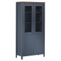 Aparador Hill madera de pino gris 85x37x170,5 cm de vidaXL, Aparadores - Ref: Foro24-289013, Precio: 248,66 €, Descuento: %