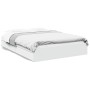 Estructura cama con cajones madera ingeniería blanca 150x200 cm de vidaXL, Camas y somieres - Ref: Foro24-3280650, Precio: 18...