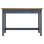 Hill console table with 2 pine wood drawers 110x45x74 cm by vidaXL, Side tables - Ref: Foro24-288993, Price: 102,98 €, Discou...