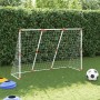 Portería de fútbol con balones 2 en 1 blanco 184x64x124 cm de vidaXL, Porterías de fútbol - Ref: Foro24-4008437, Precio: 54,9...