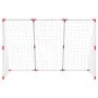 Portería de fútbol con balones 2 en 1 blanco 184x64x124 cm de vidaXL, Porterías de fútbol - Ref: Foro24-4008437, Precio: 42,5...
