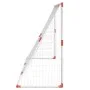 Portería de fútbol con balones 2 en 1 blanco 184x64x124 cm de vidaXL, Porterías de fútbol - Ref: Foro24-4008437, Precio: 42,5...