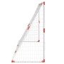 Portería de fútbol con balones 2 en 1 blanco 184x64x124 cm de vidaXL, Porterías de fútbol - Ref: Foro24-4008437, Precio: 54,9...