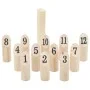 Juego de números Kubb con bolsa transporte 13 pzas madera pino de vidaXL, Juegos sobre hierba - Ref: Foro24-4008440, Precio: ...