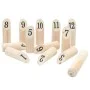 Juego de números Kubb con bolsa transporte 13 pzas madera pino de vidaXL, Juegos sobre hierba - Ref: Foro24-4008440, Precio: ...