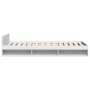 Cama con cajón madera de ingeniería blanca 90x190 cm de vidaXL, Camas y somieres - Ref: Foro24-3280783, Precio: 131,44 €, Des...