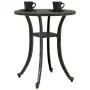 Mesa de jardín aluminio fundido bronce Ø48x53 cm de vidaXL, Mesas de jardín - Ref: Foro24-4002823, Precio: 61,11 €, Descuento: %