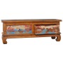 Mueble para TV de madera reciclada de teca 110x35x40 cm de vidaXL, Muebles TV - Ref: Foro24-289059, Precio: 154,70 €, Descuen...