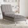 Sofá diván de masaje con cojín de tela taupe de vidaXL, Divanes - Ref: Foro24-379447, Precio: 147,21 €, Descuento: %